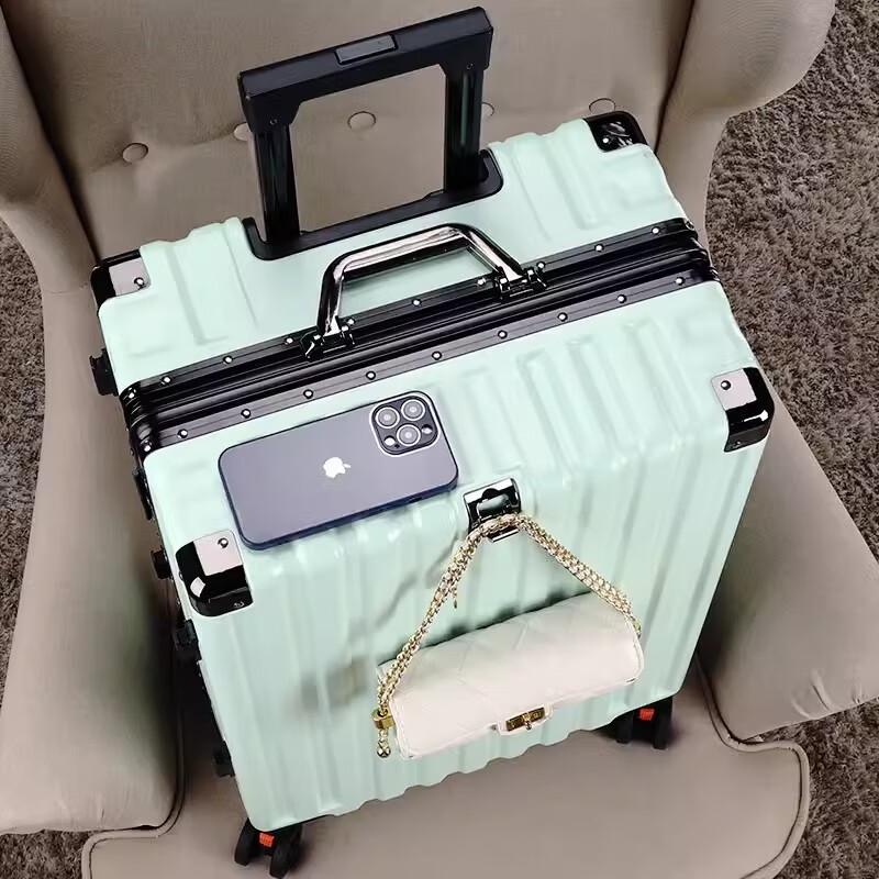 OEING Aluminum Frame Spinner Luggage 26 Inch