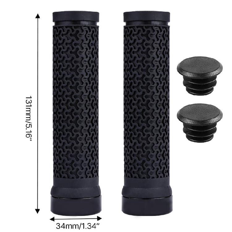 Ergonomics Designs Handlebar Grip Mountain Road Bike Grips Aluminum Alloy Insert