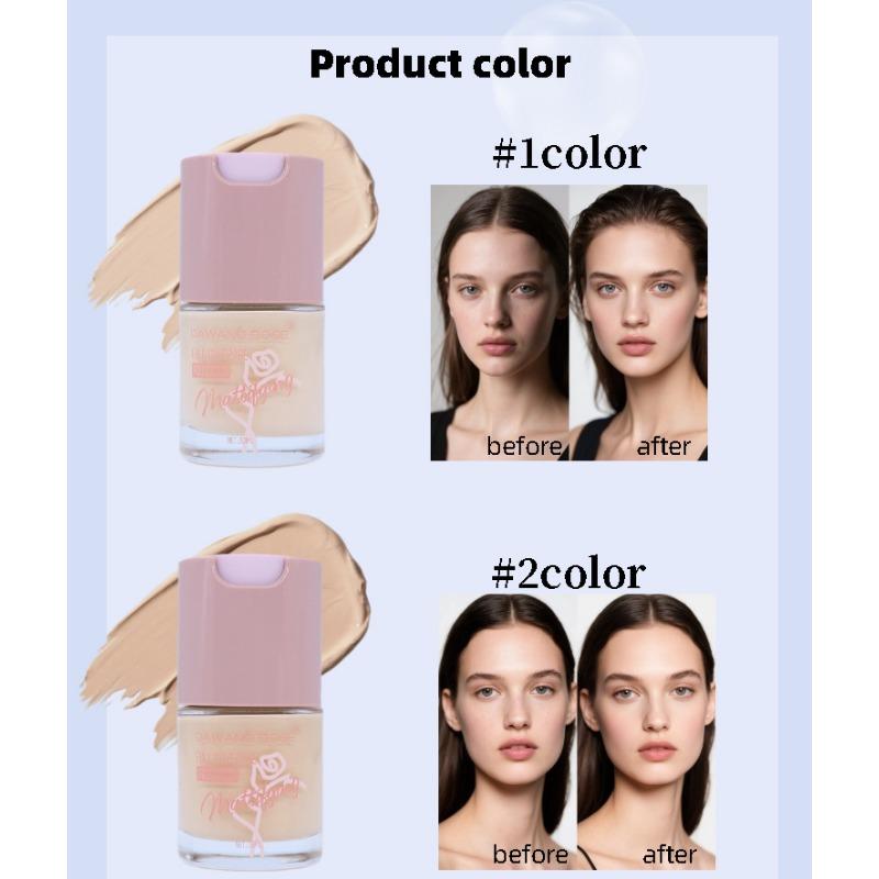 Foundation Flüssiger Concealer Ölkontrolle Langanhaltendes Make-up Natürlich Wasserdicht Schweißfest BB Cream