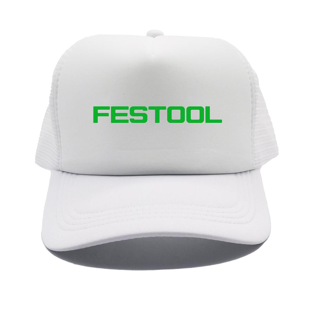 Festool Trucker Cap Unisex Funny Festool Tools Hat Baseball Cap Cool Summer Unisex Mesh Net Caps MZ