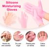 Maschera per Piedi in Silicone Anti-Crepa per Spa Previene la Secchezza Set Maschera per Piedi e Mani Calzini Pedicure e Guanti Idratanti per la Cura di Piedi/Mani