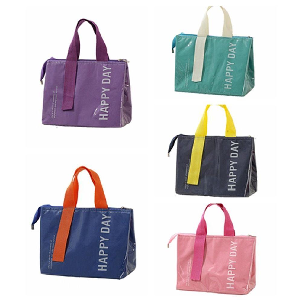 Large Capacity Picnic Bag Heat Preservation Lunch Box Bag Meal Pouch Food Storage Bag Student
