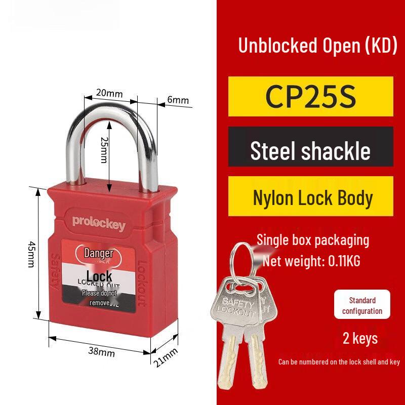 

Weibaida Industrial Safety Lockout Tagout Padlocks