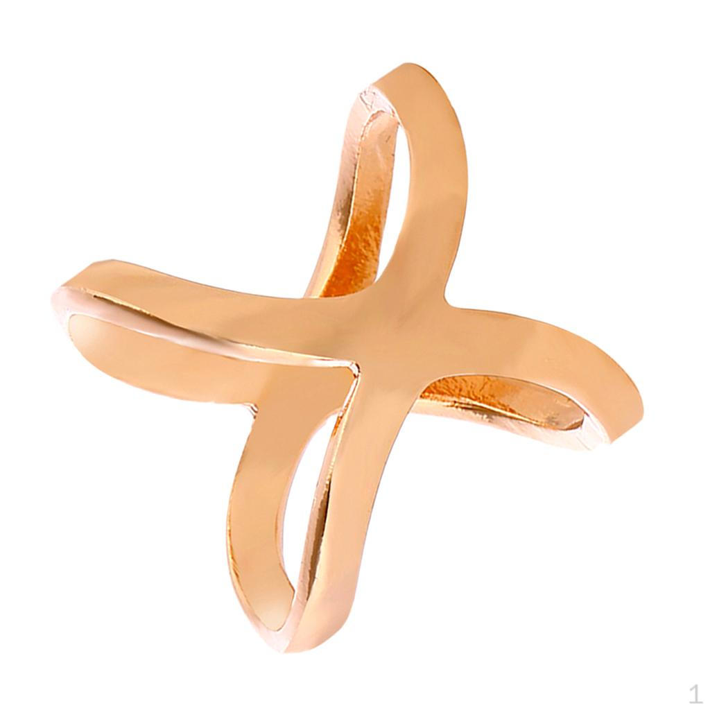 Design Scarf Buckle Rings Clips for Woman Girls Party Jewelry