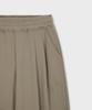 GLW Wide Double-Pleat Sweatpants Beige