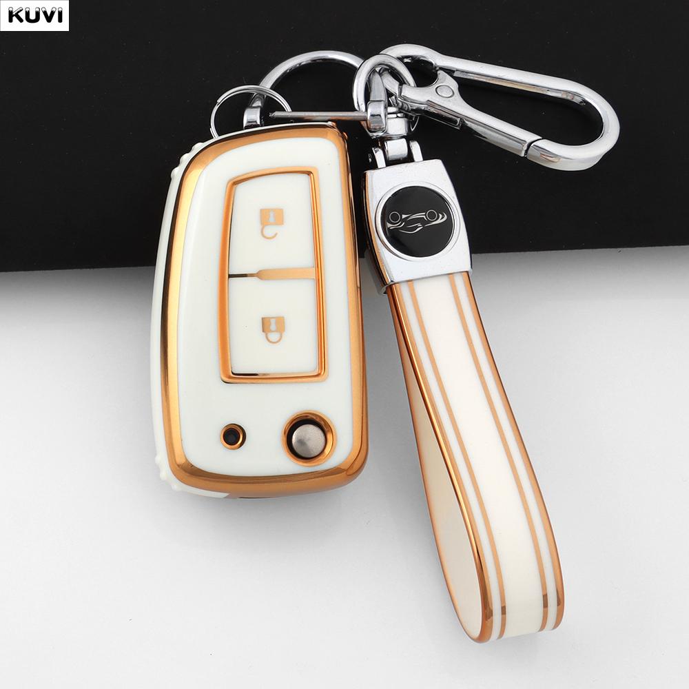 Tpu Auto Flip Key Fob Cover Case Housing Remote Fit For Nissan Qashqai X-Trail Juke J11 Murano Tiida Altima Maxima Livina Nismo Auto Accessories