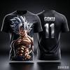 2026 Sommer Dragon Ball Retro Fitness T-shirt Herre Oversized 3D Printet Kortærmet Familie Unisex Børns Sports T-shirt