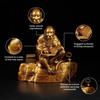 Hanuman Ji Murti Ramayani Hanuman Lord Balaji Murti Bajrangbali Idol Sankat Mochan Bhagwan Idol for Car Dashboard and Home Decor