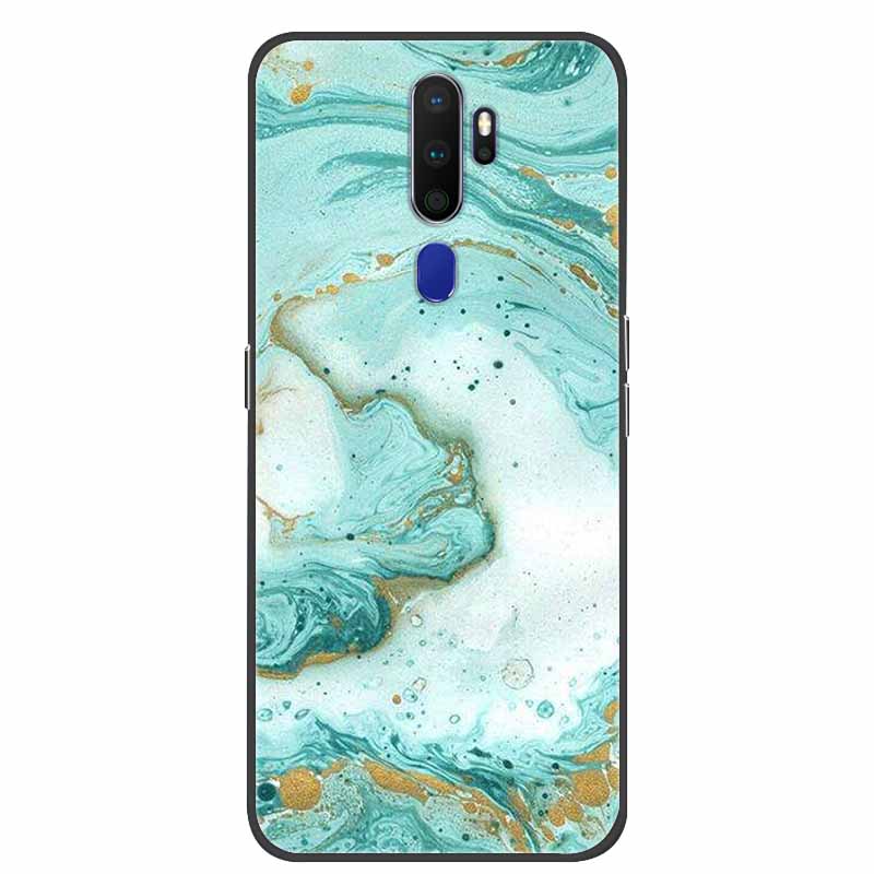 For OPPO A5 2020 Cases A9 2020 Marble Soft TPU Silicone Phone Covers For OPPO A9 2020 Case Fundas Bumper for OPPOA5 A 9 2020 Cat