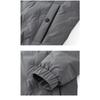 Thin White Duck Down Down Jacket for Young and Middle-aged Men Casual Short Style Winter New Fashion Men's Stand Collar Warm Jacket
