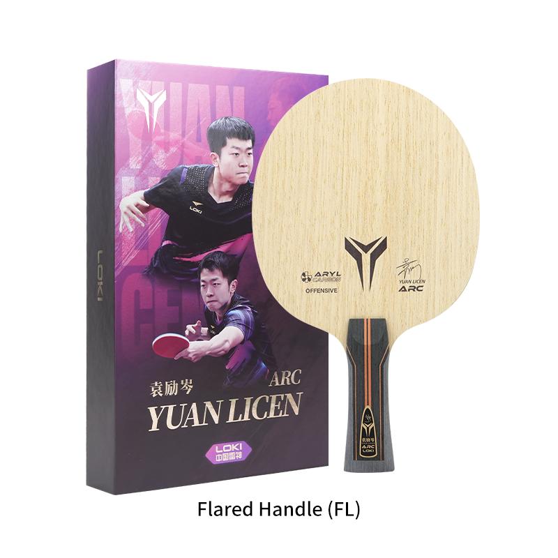 Loki Yuan Li Cen ARC Professional Table Tennis Racket Blade 5+2 Carbon Fiber Fast Rebound Ping Pong Blade for Advanced Players