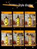 Light-Up Halloween Pumpkin Lantern Ornaments for Bar and Storefront Decor