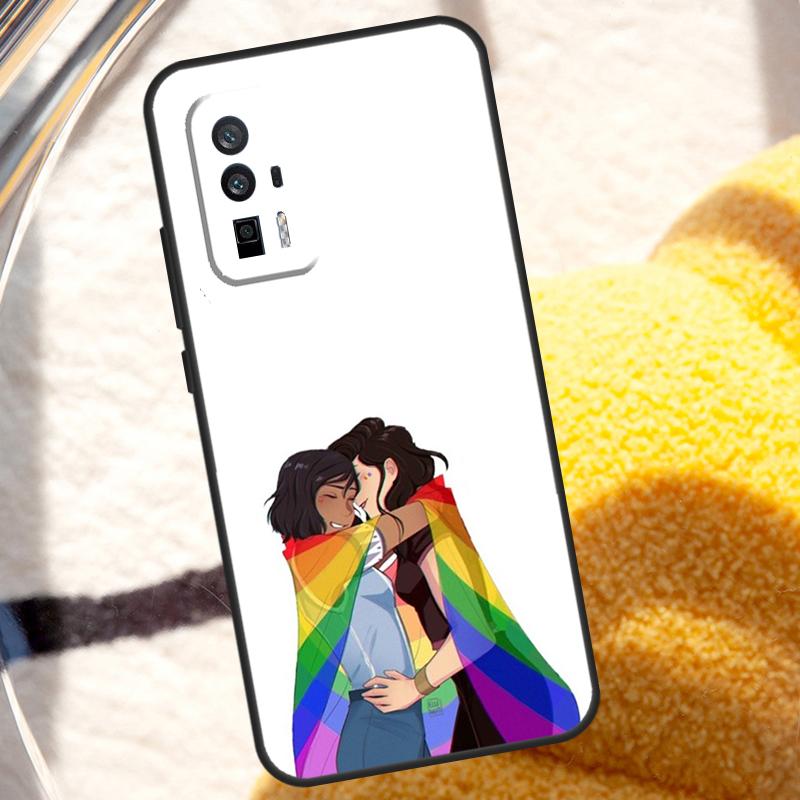 Rainbow Lesbian Pride Gay LGBT Case For POCO X3 X4 X5 X6 Pro M5s M6 F3 F5 Xiaomi 14 13 Ultra 12 Lite 11T 12T 13T Pro Cover