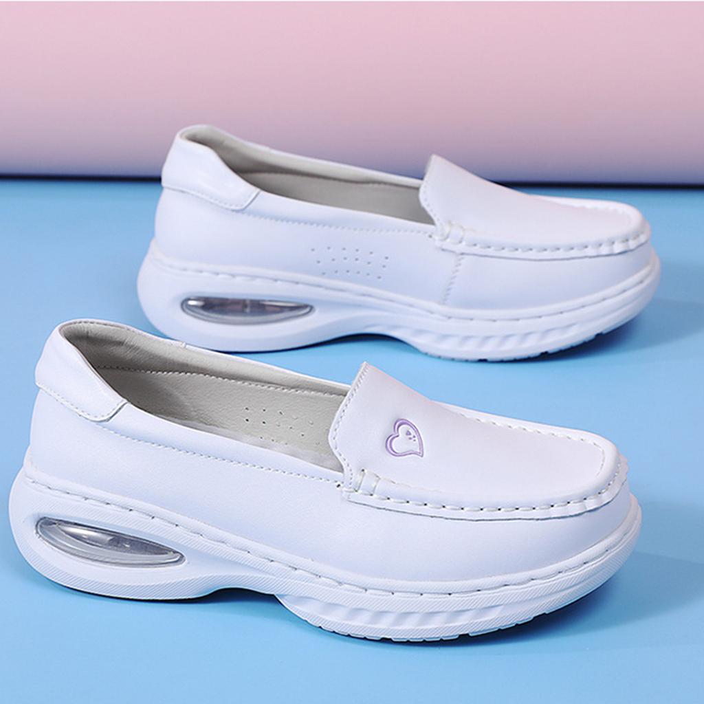 Shoes, Soft Sole Breathable, Comfortable Odor-Resistant Perforated - Flat Clinical Single Shoes