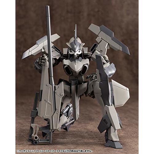 Kotobukiya (KOTOBUKIYA) M.S.G Modeling Support Goods Weapon Unit 09 New Sniper Rifle, 148mm Long, Plastic Model, Molded in Color, RW009X