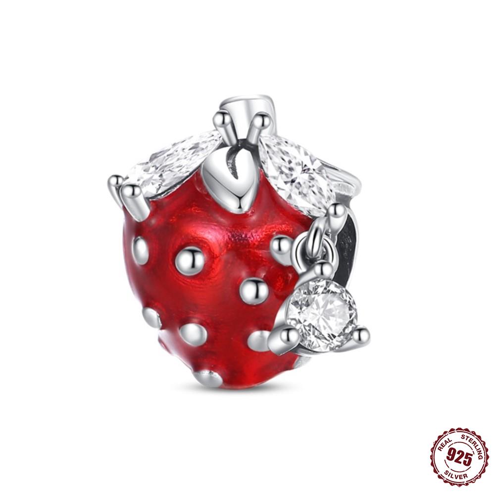 Style Copper Red Series Charms Christmas Gifts Beads Fit Wear Original Bracelets Charms Girls Jewelry