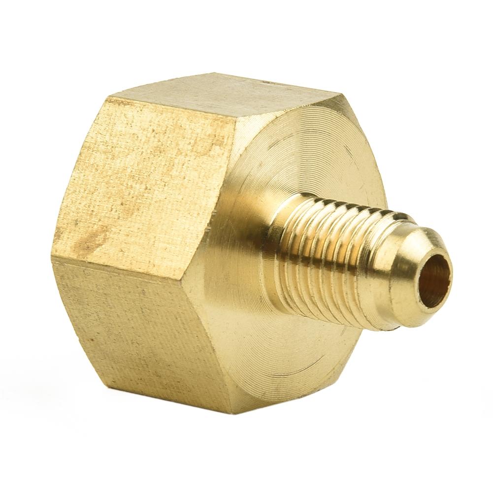 1 X Flaschenadapter auf 1/4 SAE-Gewinde, Kühlschrank-A/C-Adapter/8 auf 1/4 Zoll SAE