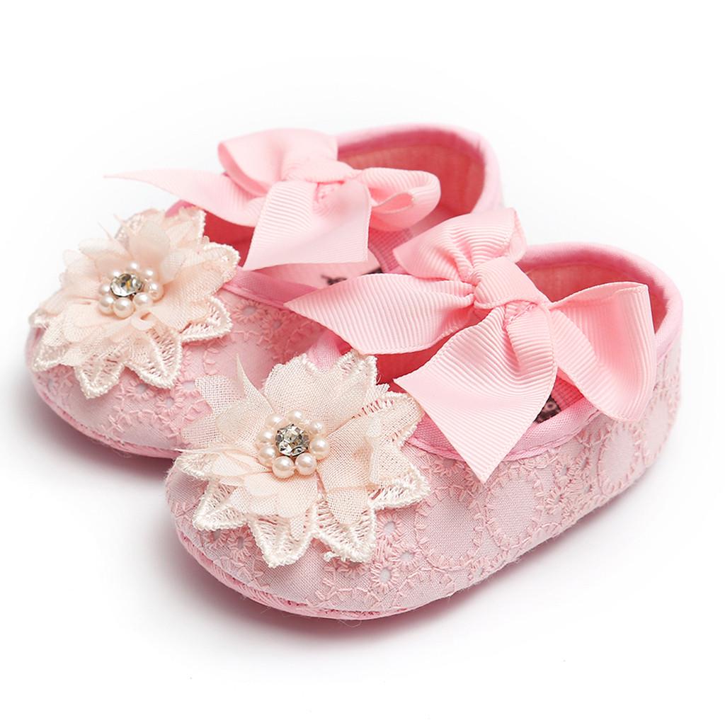 Shoes - Butterfly-knot Flower First Walkers Kid Shoes
