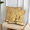 Tree Of Life Stoclet Frieze Gustav Klimt 2 Pcs Square Pillowcase Pillow Cover Cushion Throw Pillow For Home Bedroom