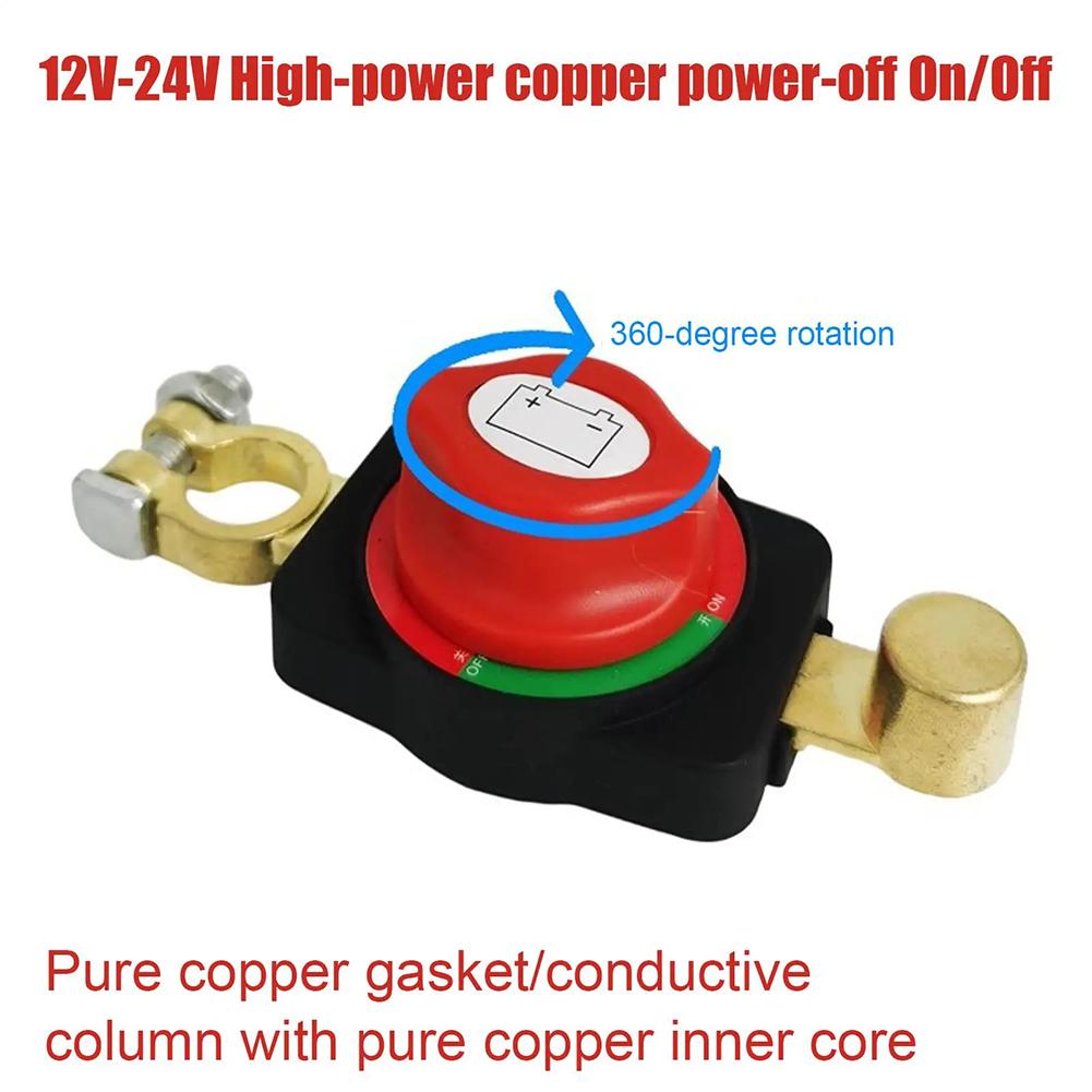 Circuit Cutoff Technology Battery Disconnect Heavy Duty Isolator