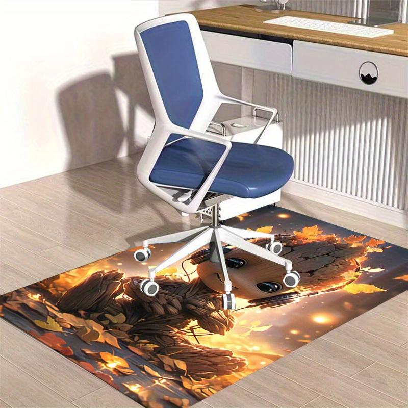 1pc Autumn Leaves Groot Headphones Chair Mat - Perfect for Home Decor, Office Rug, Outdoor Carpet Gift Ideaz4110
