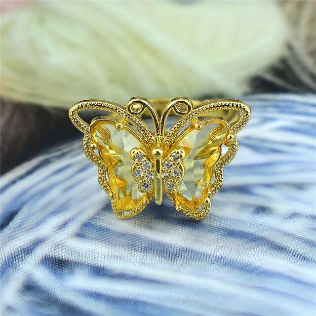 New Glass Color Opening Adjustable Ring Men 'S Jewelry Women 'S Gift Exquisite Jewelry Glittering Jewelry Electroplating Colo