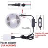 Goming dc 5v ws2812b cob ruban led 2m 320 pixel alimenté par usb avec contrôleurs individuellement adressable rgb couleur rêve le