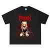 Frieren_ Beyond Journey's End T Shirt Frieren Gothic Rock T-shirt Men Women Summer Short Sleeve Cotton T-shirts Streetwear