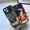 Dark Funny Monster Cat Soft Silicone Case For Iphone 17 Air 16 15 14 13 12 11 Pro Max Plus Shockproof TPU Phone Cover
