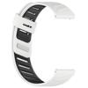 For Huawei Watch GT 5 46mm Silicone Watch Band 22mm Twill Dual Color Wrist Strap