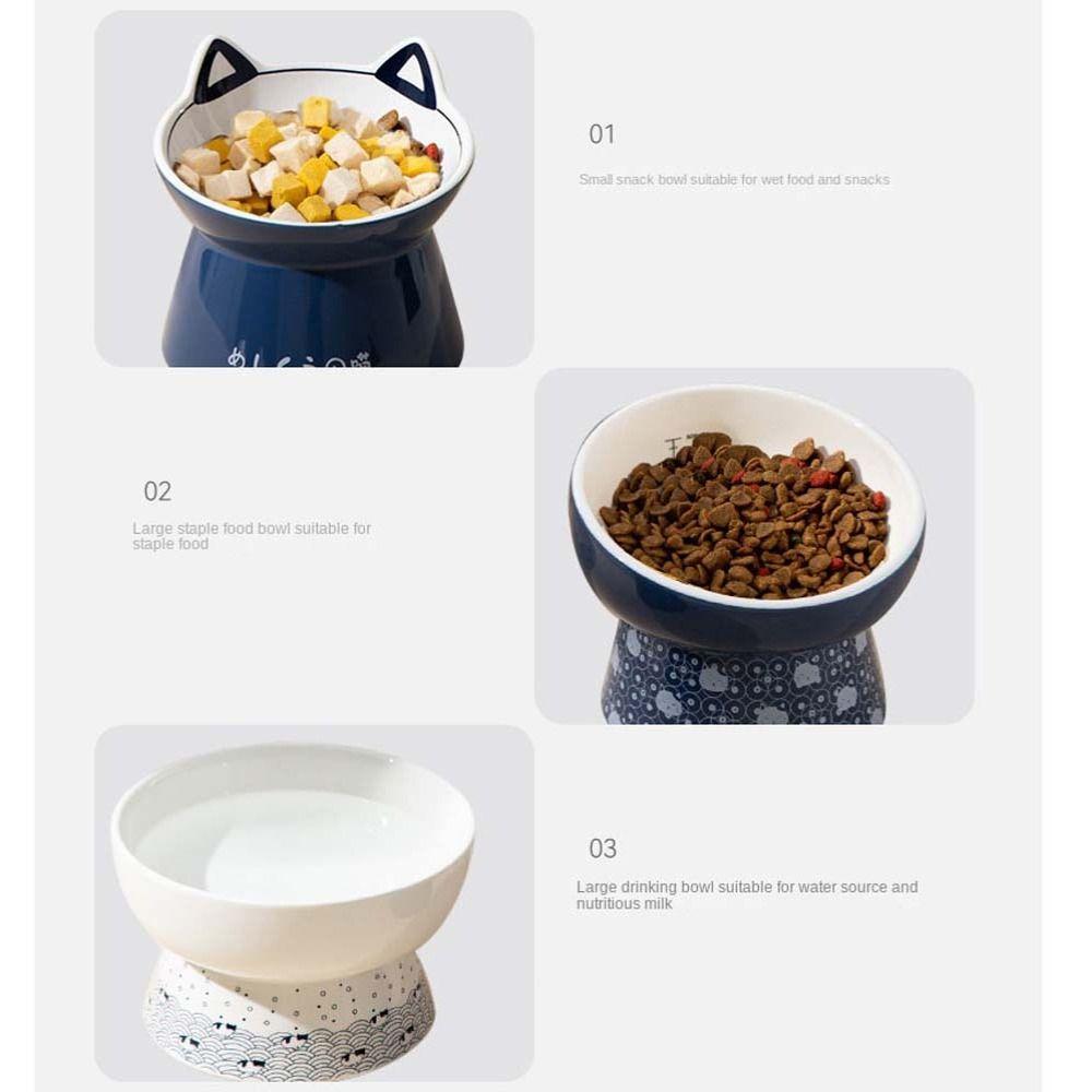 Dog Cat Kitten Cat Feeder Drinker Pet Feeder Bowl Water Feeder Container Pet Supplies Cat Food Bowl
