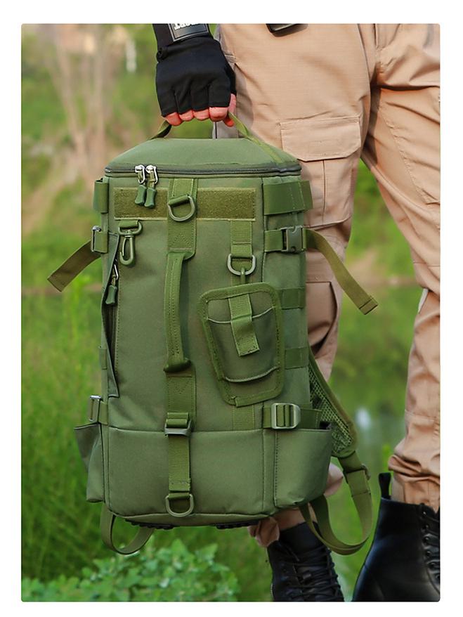 Extra Large Fishing Backpack with Rod Holder and Lure Storage