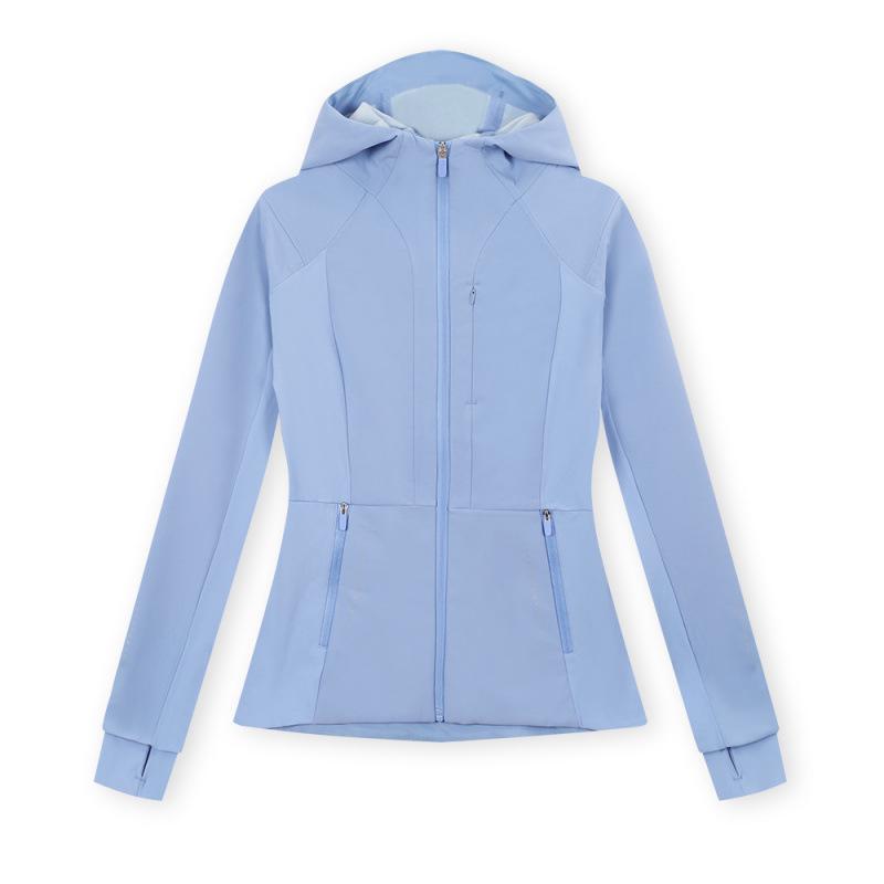 LULU Women`s Hooded Softshell Jacket: Lightweight