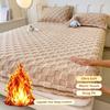 2026 Autumn/Winter Tafu Velvet Bed Sheet Warm and Soft Bed Sheet Furry Mattress Cover Solid Color Thickened Mattress Protective Cover