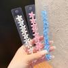 10ks/sada Dívčí květina Mini spona do vlasů pro zaplétání vlasů Knoflíky do vlasů Sponky do vlasů Barrette Styling Vlasové doplňky