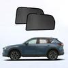 FEISHILINIYA Magnetic Rear Side Window Sunshades for Mazda CX5 (2017-2025) Polyester Privacy Curtains with Buckle for Side Passenger for CX-5