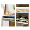 Creative Multicolor Storage Basket Multi-porpose Flower Pattern Storage Tray Weaving Multi-size Storage Box Home Decoration