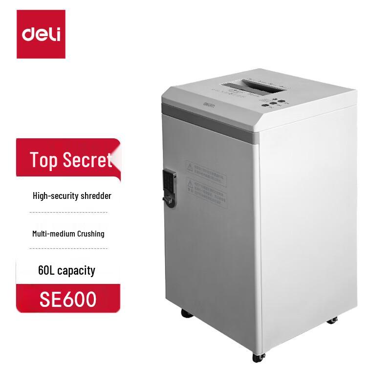Deli Paper Shredder CN plug (adapter included)