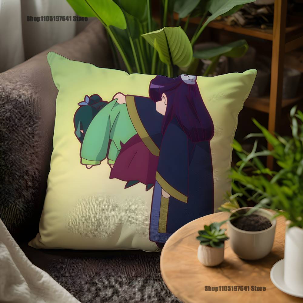 The A-Apothecary Diaries M-Maomao Pillow Case For Sofa Decor Car Office Room Printing Cushion Cover Decorations and Protector