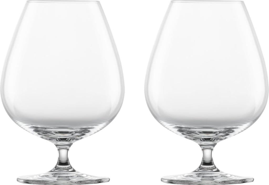 ZWIESEL GLAS Cognac Glasses, Break-Resistant, Bar Glasses, Special for Cognac and Brandy, Cognac XXL, Pair of 2, Machine-Made (m123633)
