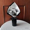 Black Knight Rose Bouquet: Eternal Soap Flowers for Proposals, Weddings, Birthdays, and Special Occasions