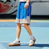 Li Ning BADFIVE Basketball Shorts Men's Light Blue Moderate Straight Fit Pants AAPS261-1