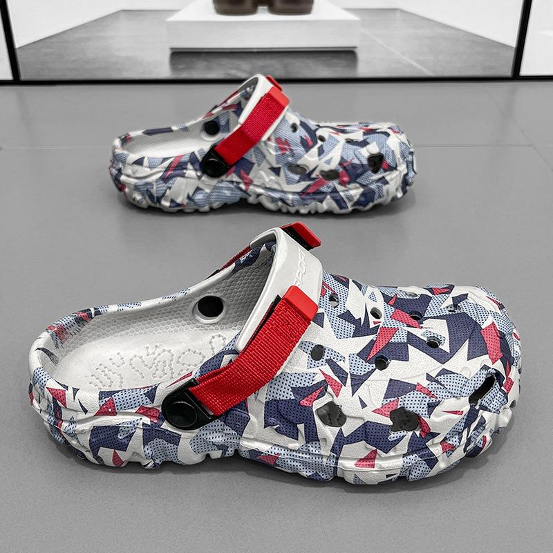 Men's, Color Blocking, Breathable, Non Slip Sandals, Casual Shoes, Outdoor Activities, Beach Shoes