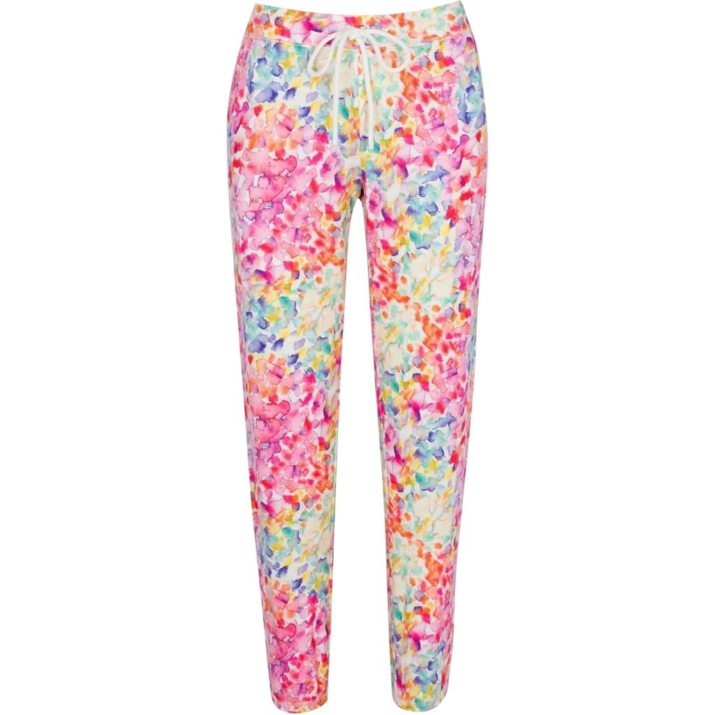 PJ Salvage Womens/Ladies Watercolour Jogging Bottoms