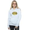 DC Comics Womens/Ladies Batman Japanese Logo Yellow Hoodie