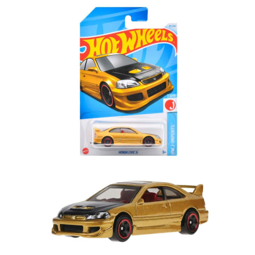

Hot Wheels Basic Car Honda Civic Si [Мини-автомобиль] [от 3 лет] HXP84