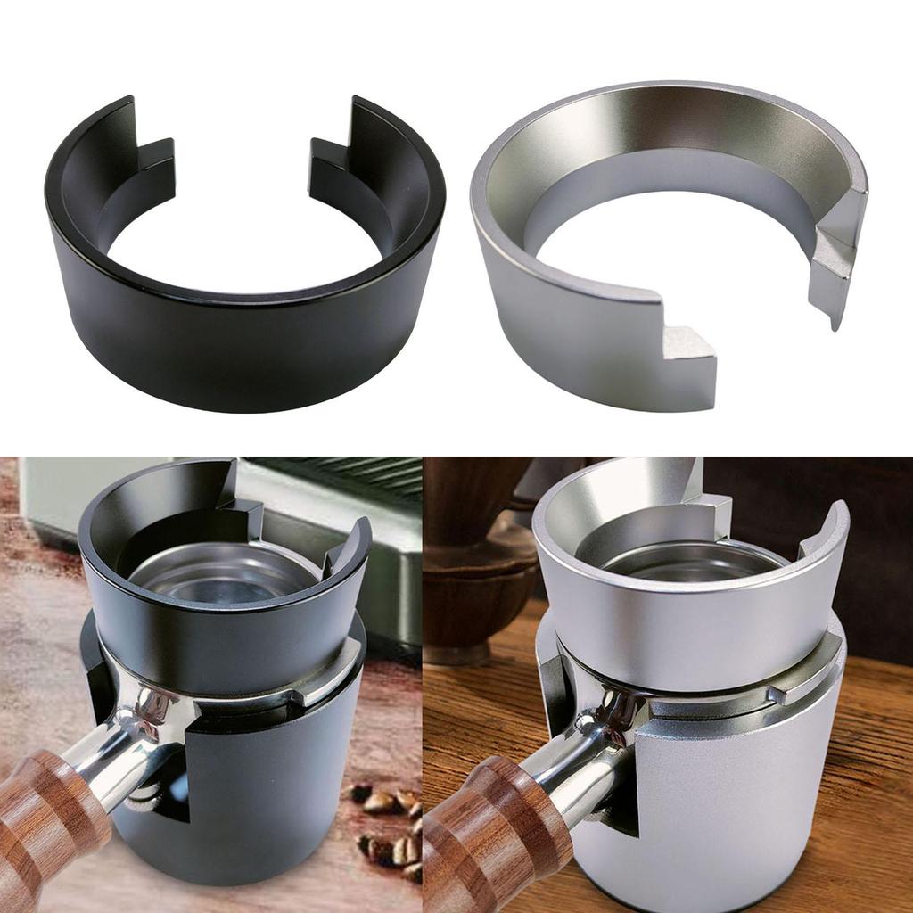 58mm Espresso Coffee Dosing Rings Practical Dosing Funnel Professional Reusable Kitchen Accessory Replacement for Cafe Bar Home