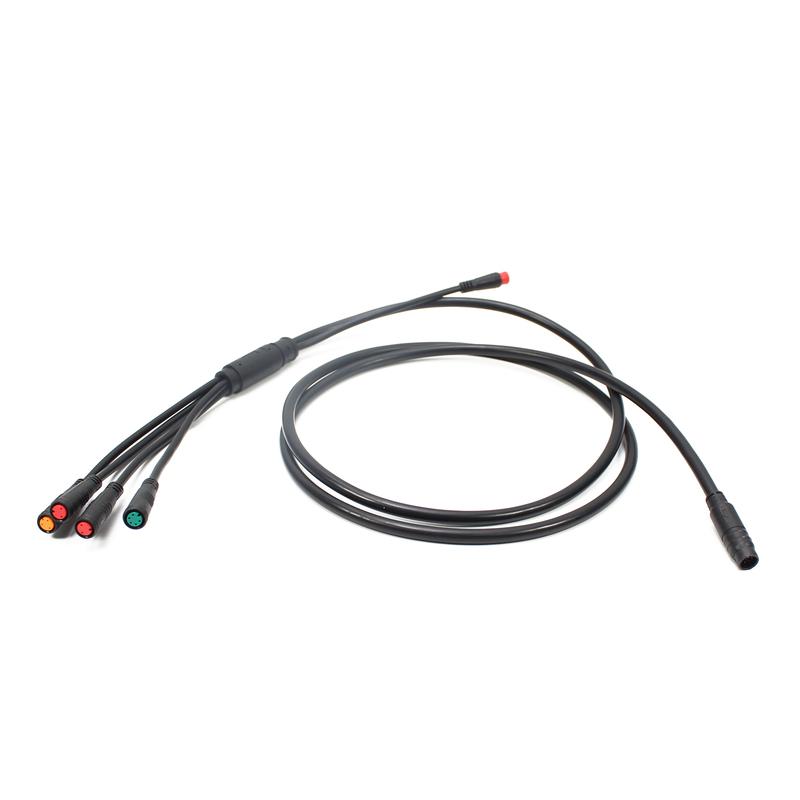 LinHi E-Bike Cable Main 1T5 913AG Waterproof 2 Pin Female Main Line Compatible For Some For KT Controllers E-bike Accessory