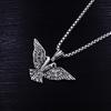 Necklace Retro Gothic Mystic Angel Wings Men's and Women's Wings Pendant