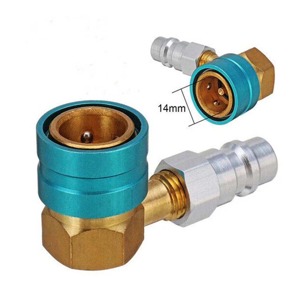 For R1234YF To R134A Low /Side /Quick /Coupler Adapter Car Air-Conditioning Fitting Car Accessories Interiors